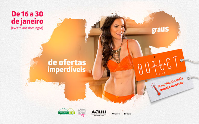 Outlet Juruaia 2016 - Liquidação - Lingerie e Moda Íntima