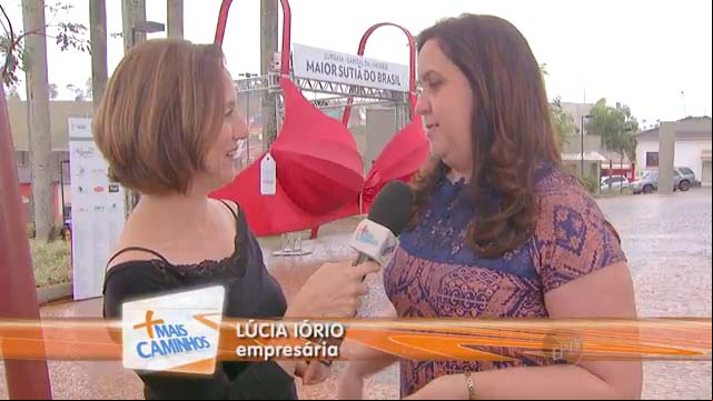 Capital Nacional da Lingerie - Juruaia-MG - Maior sutiã do Brasil